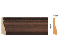 Плинтус напольный DECOMASTER 193 70х16х2400 мм 193-966