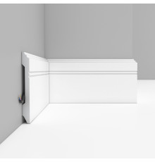 Плинтус напольный DECOMASTER D105 ДМ 107х12х2000 мм D105 ДМ