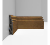 Плинтус напольный DECOMASTER D232 100 х 22 х 2400 мм D232-88 ДМ