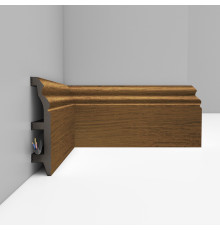 Плинтус напольный DECOMASTER D232 100 х 22 х 2400 мм D232-88 ДМ