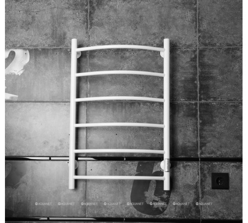 Полотенцесушитель водяной Тругор Пэк сп 5 80х50 см белый матовый ВГП Пэк сп 5/8050 белый ВГП