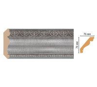 Плинтус потолочный DECOMASTER 154-55 77х77х2400 мм 154-55