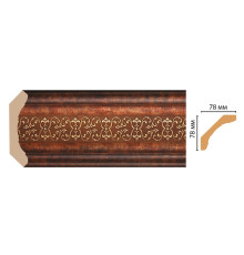 Плинтус потолочный DECOMASTER 76х76х2400 мм 169-767