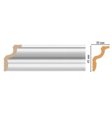 Плинтус потолочный DECOMASTER D148-114 45х30х2400 мм D148-114