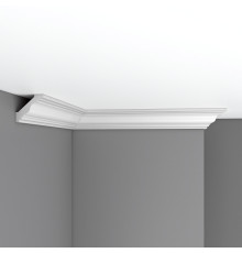 Плинтус потолочный гладкий DECOMASTER 96610 55х58х2400 мм 96610