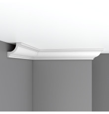 Плинтус потолочный гладкий DECOMASTER 96673 65х66х2400 мм 96673