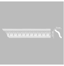 Плинтус потолочный с рисунком DECOMASTER 95696 107х70х2400 мм 95696