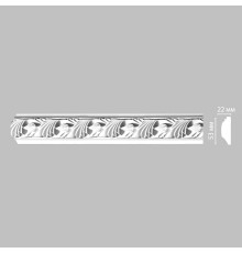 Молдинг с рисунком DECOMASTER 98102F гибкий 53х22х2400 мм 98102F