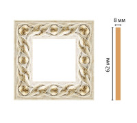 Вставка декоративная цветная Decomaster 62х62х8 мм 130-2-41