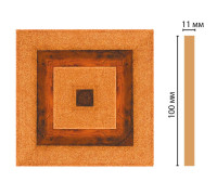 Вставка декоративная Decomaster D205-1223 полистирол 100х100х11 мм D205-1223