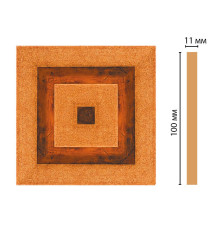 Вставка декоративная Decomaster D205-1223 полистирол 100х100х11 мм D205-1223