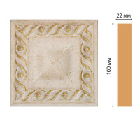 Вставка декоративная DECOMASTER D207 100x100x22 мм D207-41