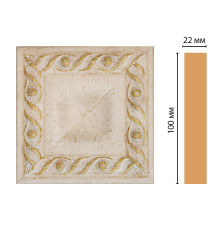 Вставка декоративная DECOMASTER D207 100x100x22 мм D207-41