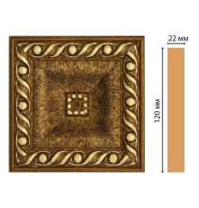 Вставка декоративная Decomaster D208-43 120x120x22 мм D208-43
