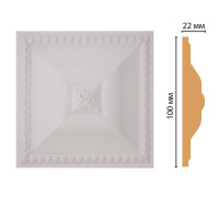 Вставка декоративная DECOMASTER D209 100х100х22 мм D209-115