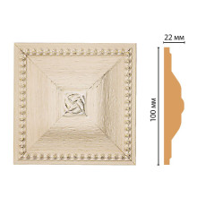 Вставка декоративная DECOMASTER D209 100х100х22 мм D209-13