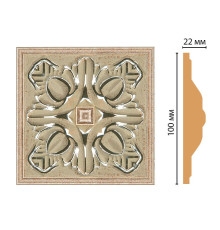 Вставка декоративная Decomaster D209-59 100x100x22 мм D209-59