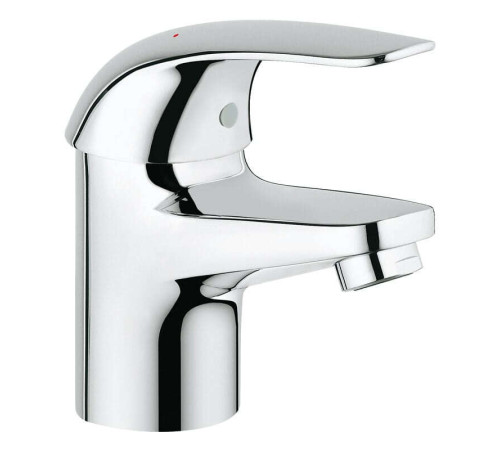 Смеситель для раковины Grohe Euroeco 61 мм гладкий корпус 32734000