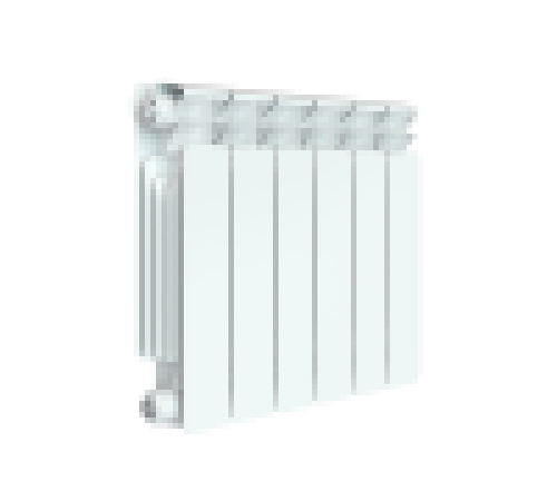 Биметаллический радиатор RIFAR Base 350 5 секций боковое подключение rb35005 RAL 9016