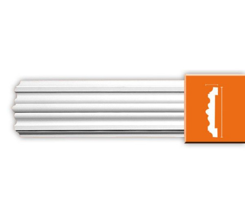 Молдинг гладкий DECOMASTER 97902F полиуретан гибкий 100х20х2400 мм 97902F