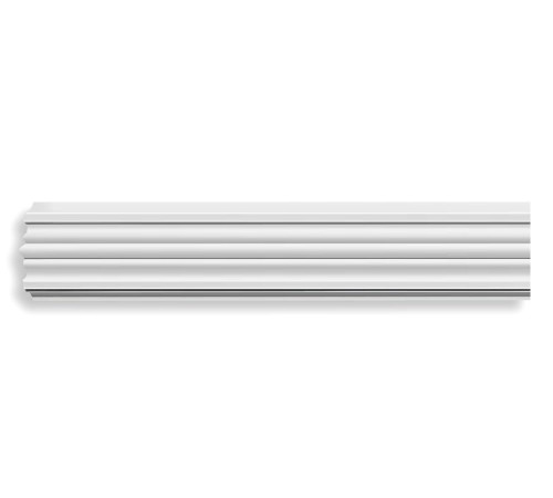 Молдинг гладкий DECOMASTER 97902F полиуретан гибкий 100х20х2400 мм 97902F