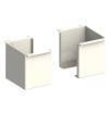 Декоративная накладка для ножки Gekon Level FS.13 RAL 9005 матовый COV.GL.FS.13/RAL9005_mat