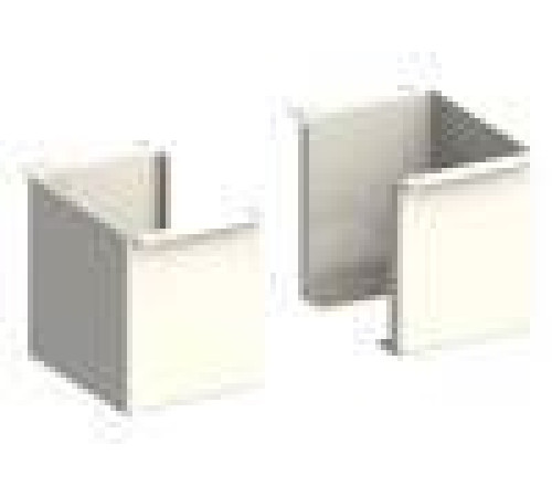 Декоративная накладка для ножки Gekon Level FS.18 RAL 9016 COV.GL.FS.18/RAL9016