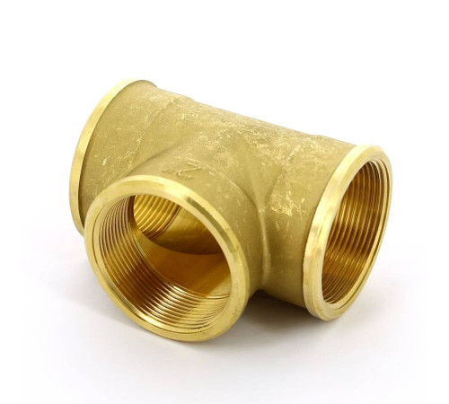 Тройник латунный Tiemme 2 ВР 1500120