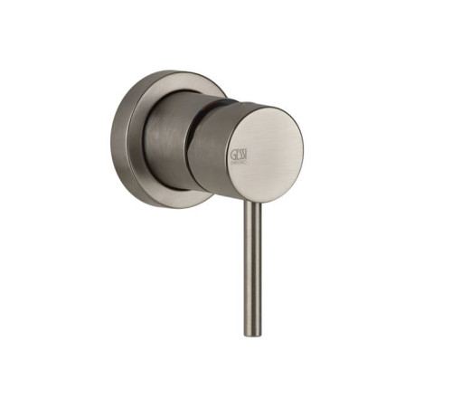 Смеситель для душа встраиваемый Gessi Emporio Via Tortona на 1 выход Finox Brushed Nickel 19712#149