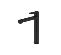 Смеситель для раковины Aquanet Parma высокий 245 мм черный матовый AQM6614MB