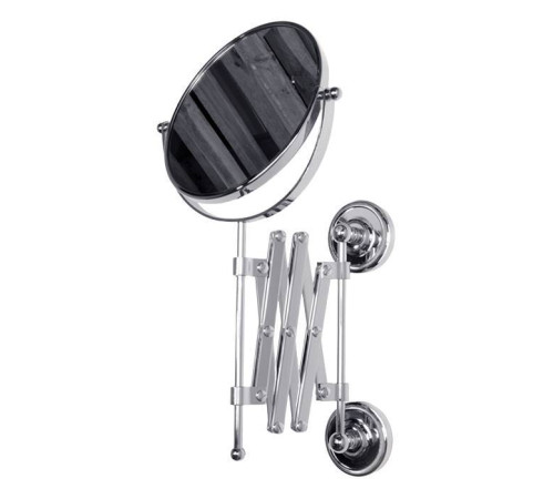 Зеркало косметическое настенное Tiffani World Bristol 024 двухстороннее хром TWBR024cr