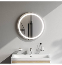 Зеркало круглое AM.PM X-Joy 80 см с LED-подсветкой и ИК-сенсором M85AMOX0801WG