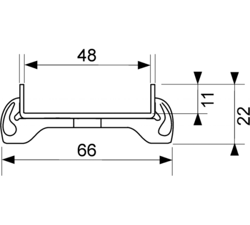 Лоток для плитки TECEdrainline plate 800 мм нержавеющая сталь 600870