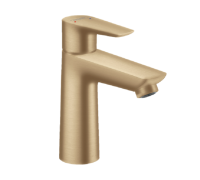 Смеситель для раковины Hansgrohe Talis E 110 шлифованная бронза с донным клапаном 71710140