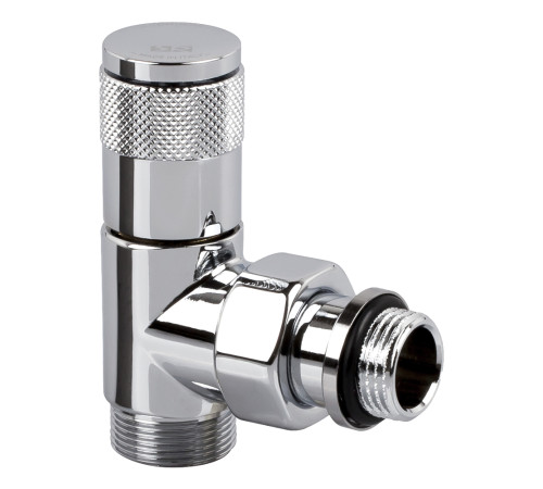 Вентиль угловой SR Rubinetterie Tondera ручной 1/2 x 3/4E хром 0623-1500C0E0