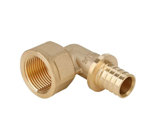 Угольник аксиальный латунный Smart Install 16x2.2 мм - 1/2 ВР 52151S