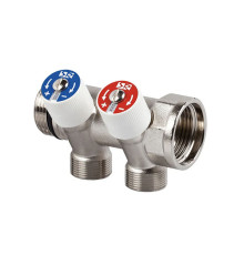 Коллектор распределительный SR Rubinetterie 2 выхода 1 x 1/2 0054-2500N200