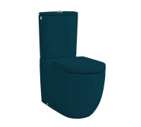 Унитаз-моноблок Artceram FILE 2.0 67х37х42 см green petrolio FLV003 42 00