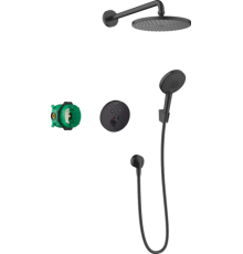 Набор для комплектации душа Hansgrohe Raindance S матовый черный 27959670