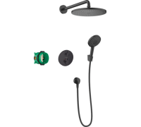 Набор для комплектации душа Hansgrohe Croma матовый черный 27961670