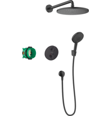 Набор для комплектации душа Hansgrohe Croma матовый черный 27961670