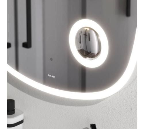 Зеркало AM.PM Func 65 см с LED-подсветкой ИК-сенсором и косметическим зеркалом M8FMOX0653SA