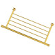 Полка для полотенцесушителя Сунержа прямая 4 перекладины 538x240 мм золото 03-2012-4470