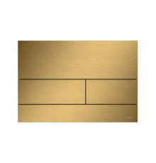 Панель смыва для унитаза TECE TECEsquare II металлическая золото сатин 9240847