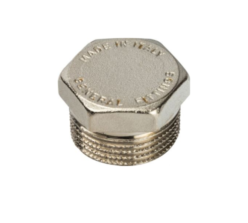 Заглушка STOUT никелированная НР 3/4 SFT-0025-000034