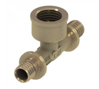 Тройник TECEflex 25x3/4x25 мм с внутренней резьбой латунь 769525