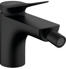 Смеситель для биде hansgrohe Vivenis со сливным гарнитуром черный матовый 75200670