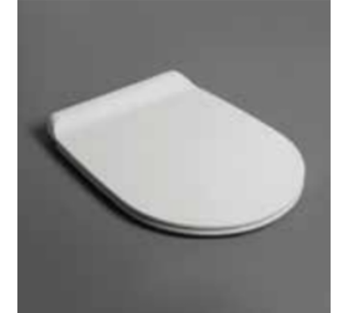 Сиденье для унитаза Simas Gambassi микролифт белый/хром GA004bi/cr