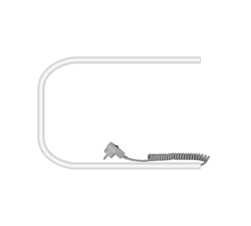 Полотенцесушитель электрический Primoclima Astra П E White 320х500 мм PCAstraПEWhite3250