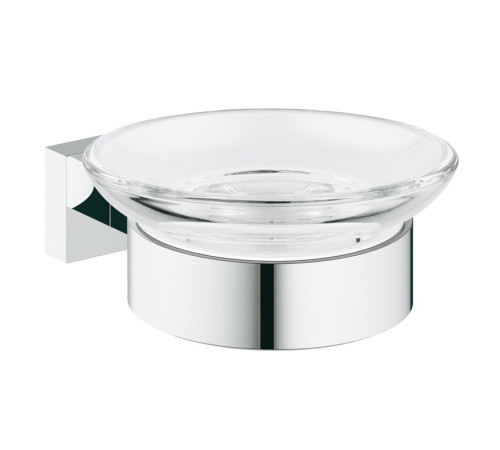 Мыльница с держателем GROHE Essentials Cube 40754001